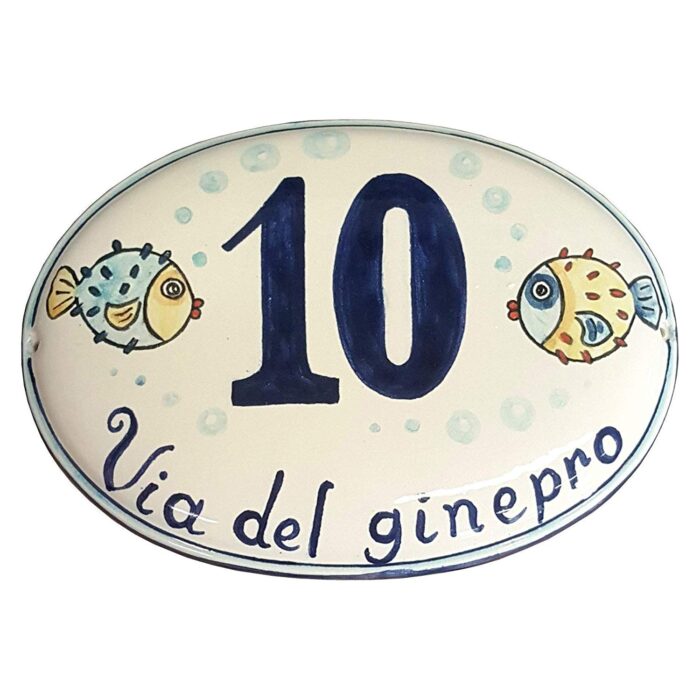 Number tile oval - Image 6