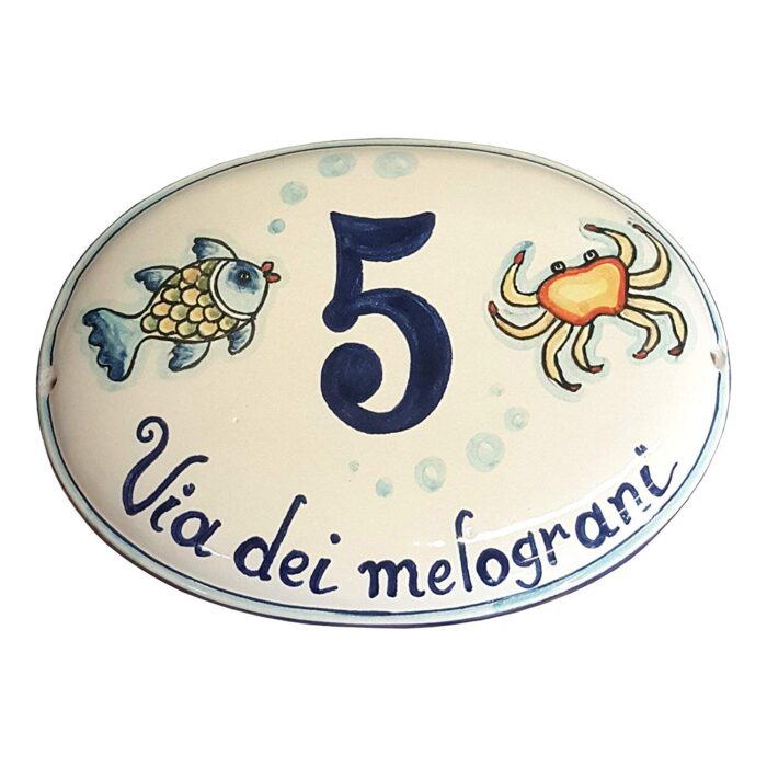 Number tile oval - Image 8