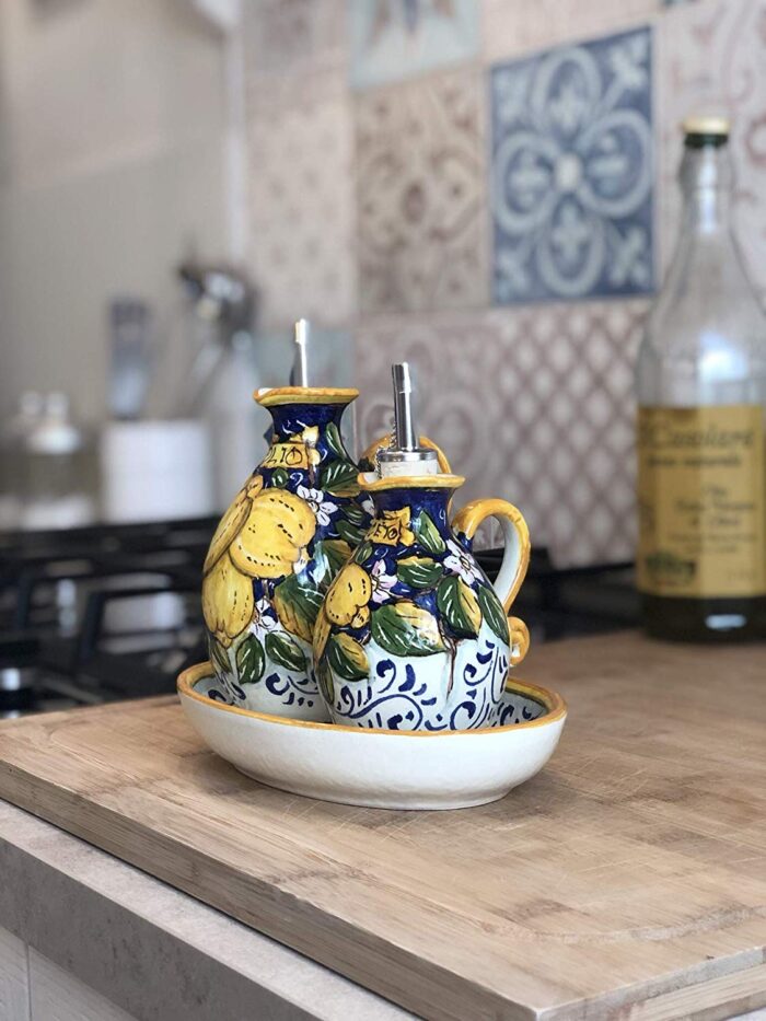 Cruet oil and vinegar three lemons - Image 4