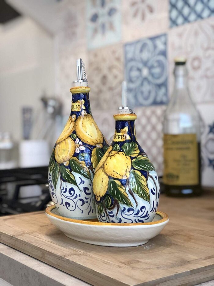 Cruet oil and vinegar three lemons - Image 4
