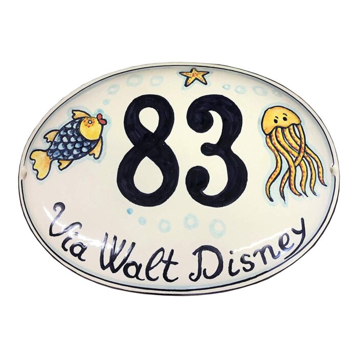 Number tile oval - Image 9
