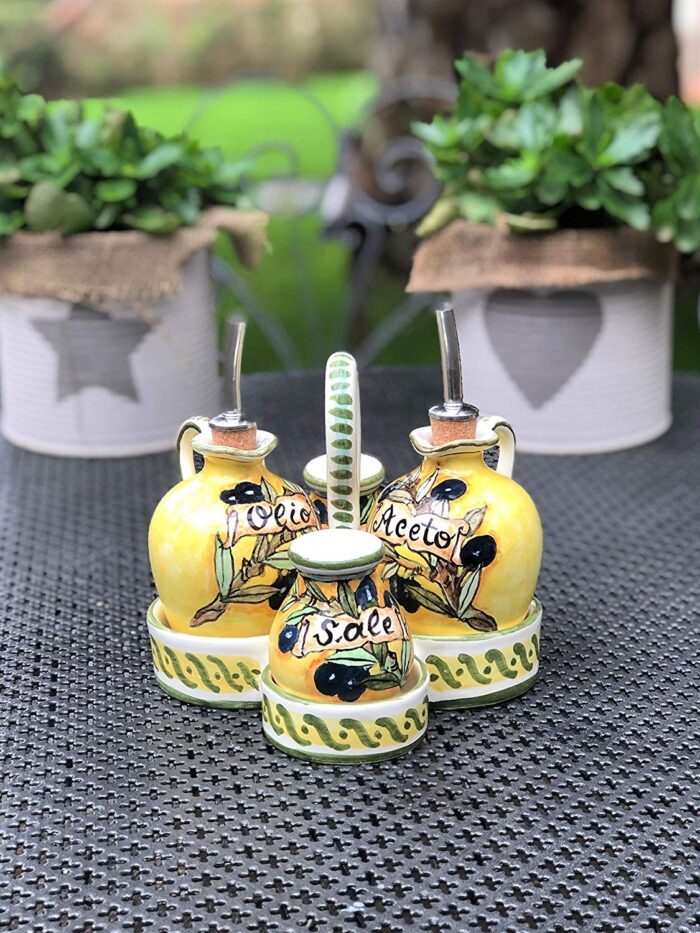 Cruet set dispenser olives - Image 4