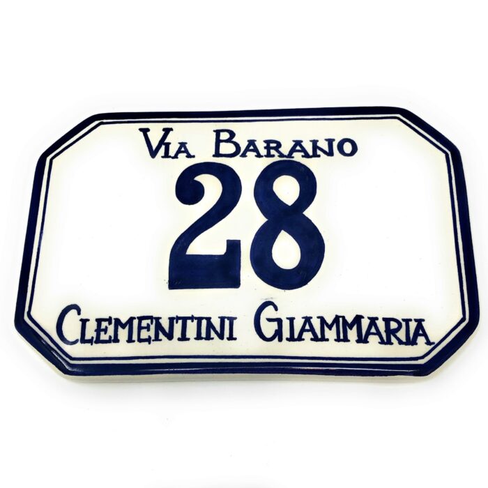 Number tile simple 7.87 Inch x 5.11 Inch - Image 4