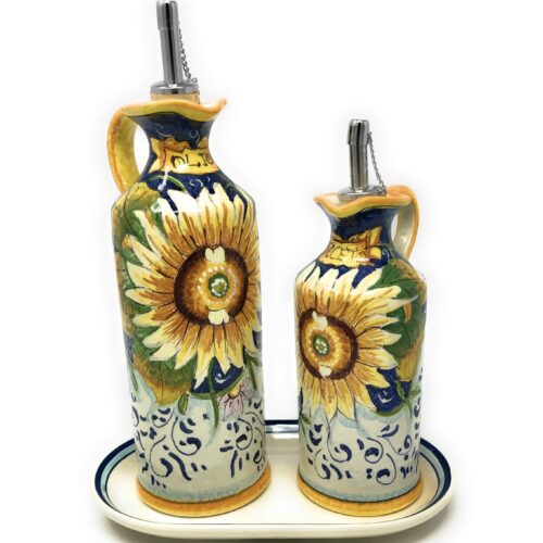 Cruet set oil and vinegar