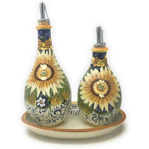 Cruet set oil and vinegar