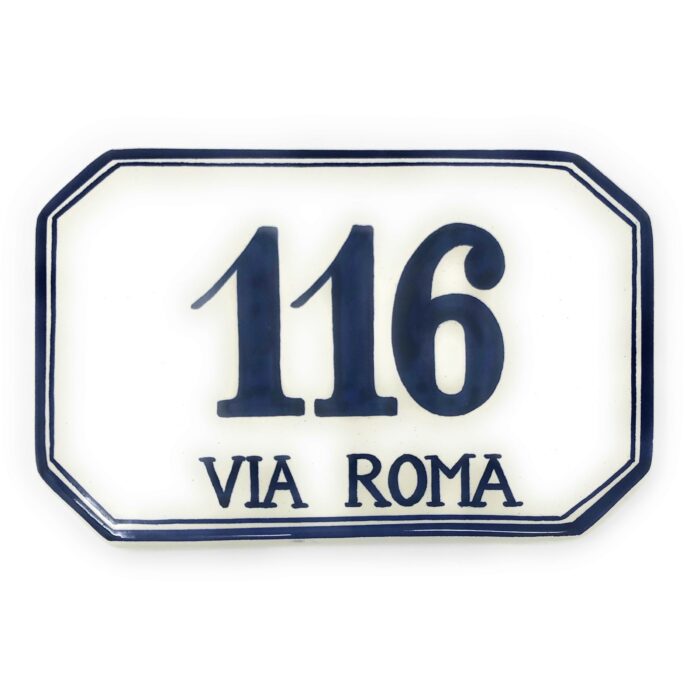 Number tile simple 7.87 Inch x 5.11 Inch - Image 3