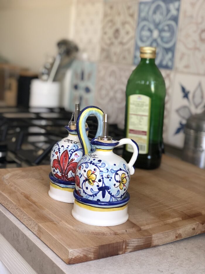 Cruet set oil and vinegar lily - Image 4