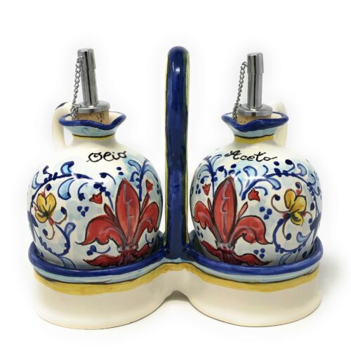 Cruet set oil and vinegar