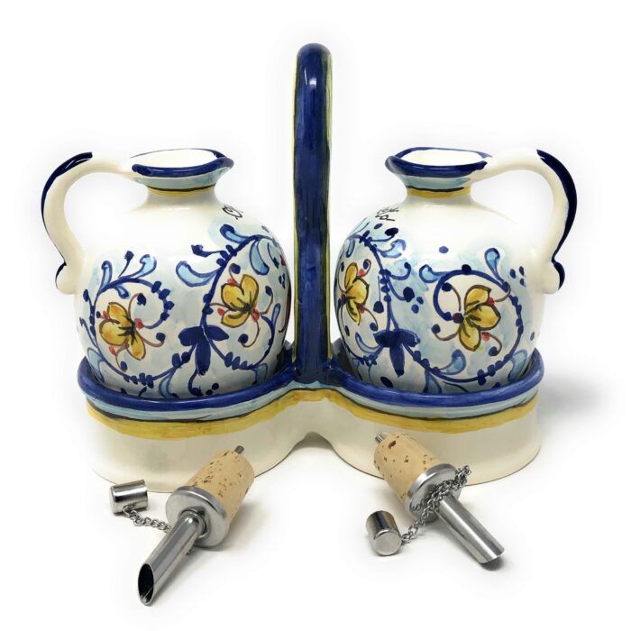 Cruet set oil and vinegar lily - Image 3