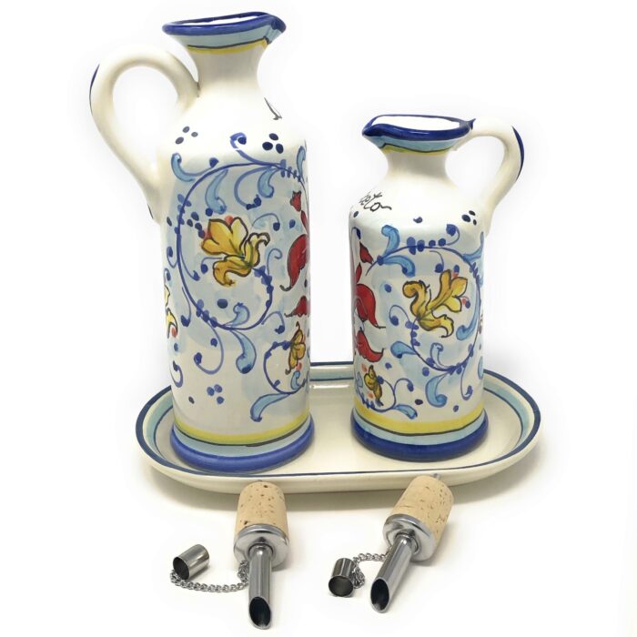 Cruet set oil and vinegar lily - Image 2