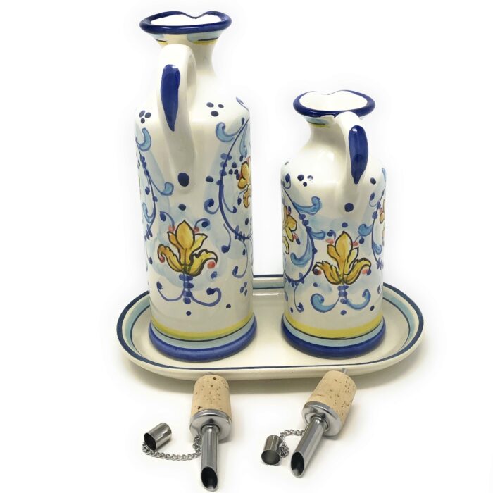 Cruet set oil and vinegar lily - Image 3