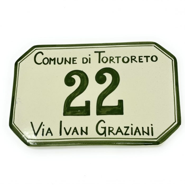 Number tile simple 7.87 Inch x 5.11 Inch - Image 8