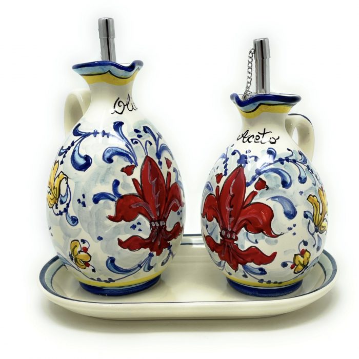 Cruet set oil and vinegar