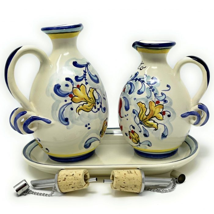 Cruet set oil and vinegar lily - Image 3