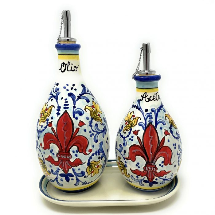 Cruet set oil and vinegar