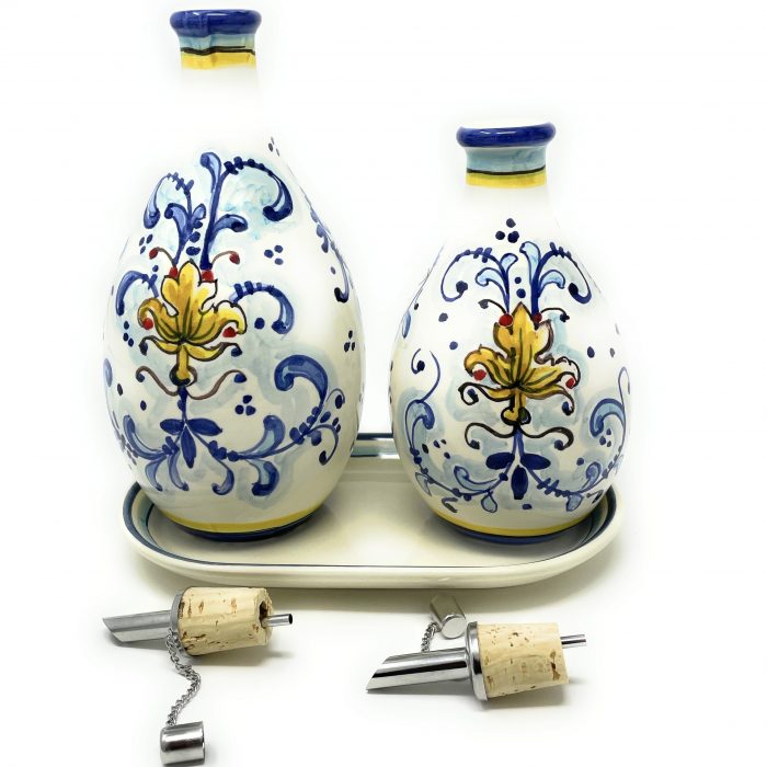 Cruet set oil and vinegar lily - Image 2
