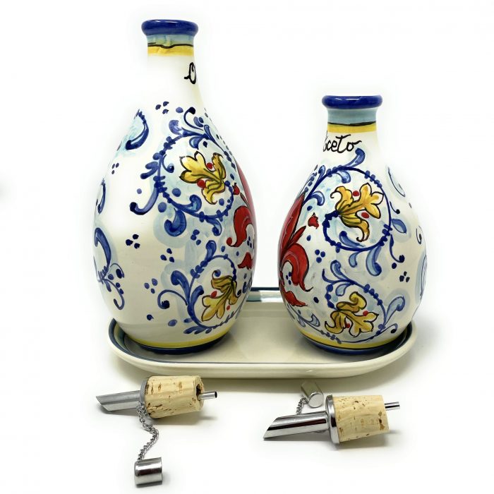Cruet set oil and vinegar lily - Image 3