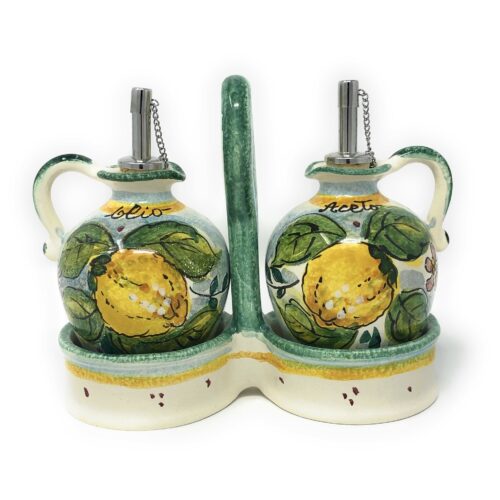 Cruet set oil and vinegar