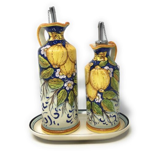 Cruet set oil and vinegar