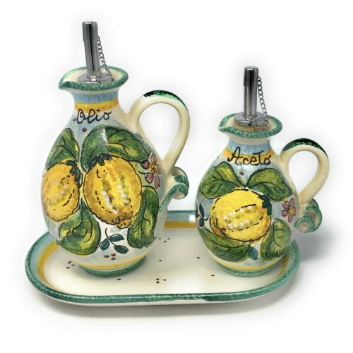 Cruet set oil and vinegar