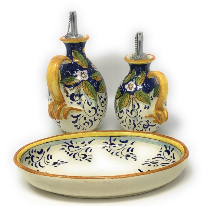 Cruet oil and vinegar three lemons - Image 3