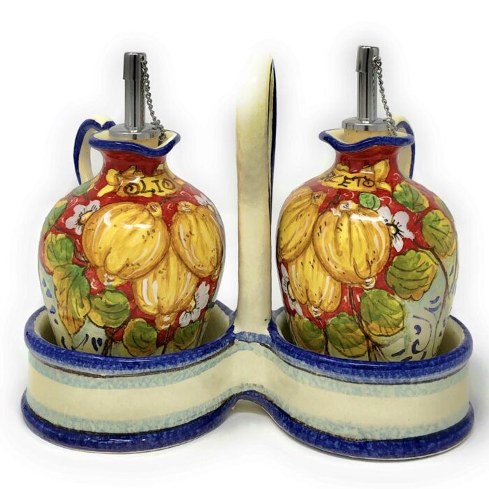 Cruet set oil and vinegar