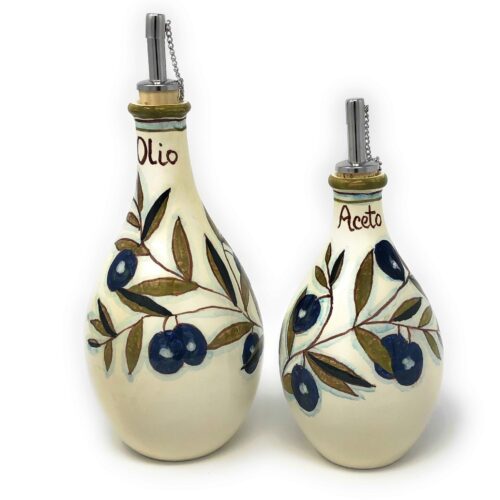 Cruet set oil and vinegar