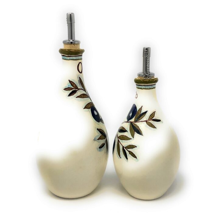 Cruet set oil and vinegar country olives - Image 2