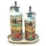 Cruet set oil and vinegar