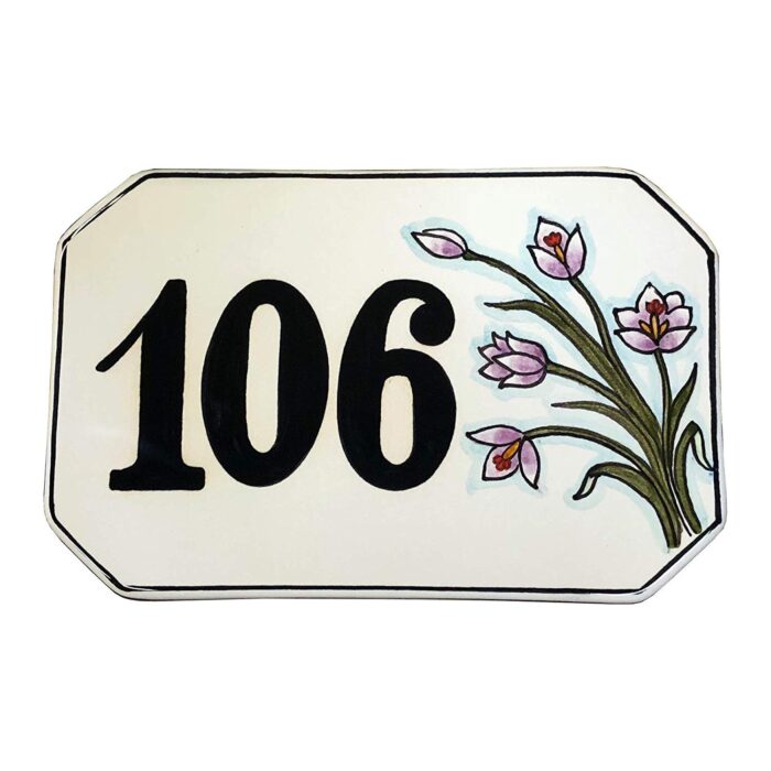 Number tile 7.87 Inch x 5.11 Inch - Image 6