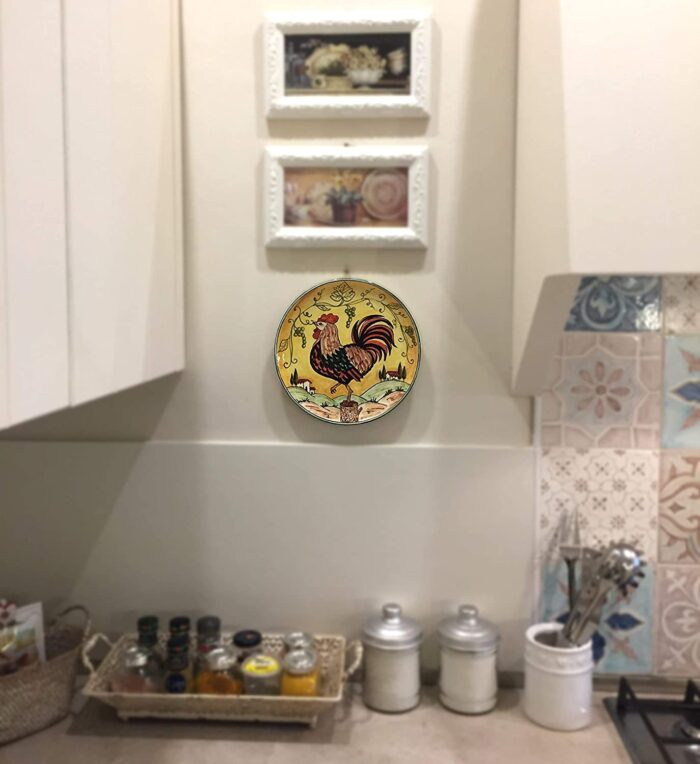 Plate Tuscan rooster - Image 2