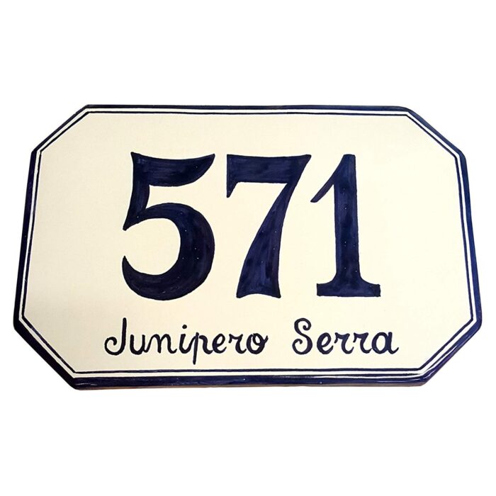 Number tile simple 9.06 Inch x 5.91 - Image 2