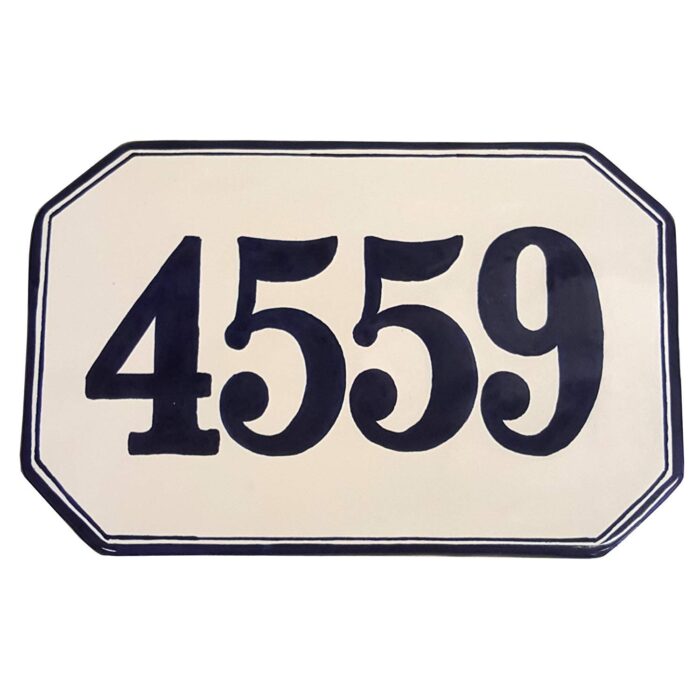 Number tile simple 9.06 Inch x 5.91 - Image 6