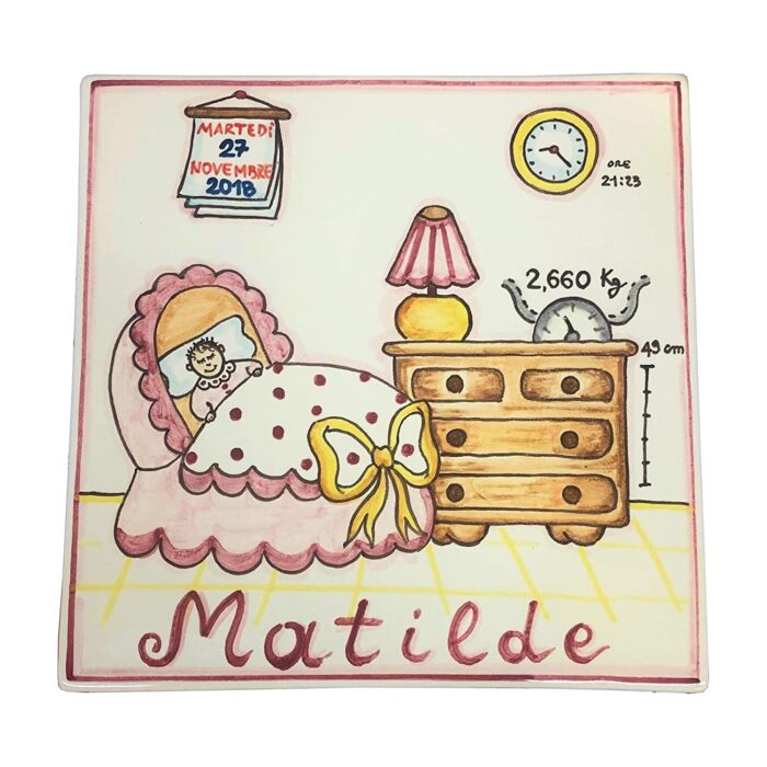 Tile Custom Birth Baby Male and Female - Image 7