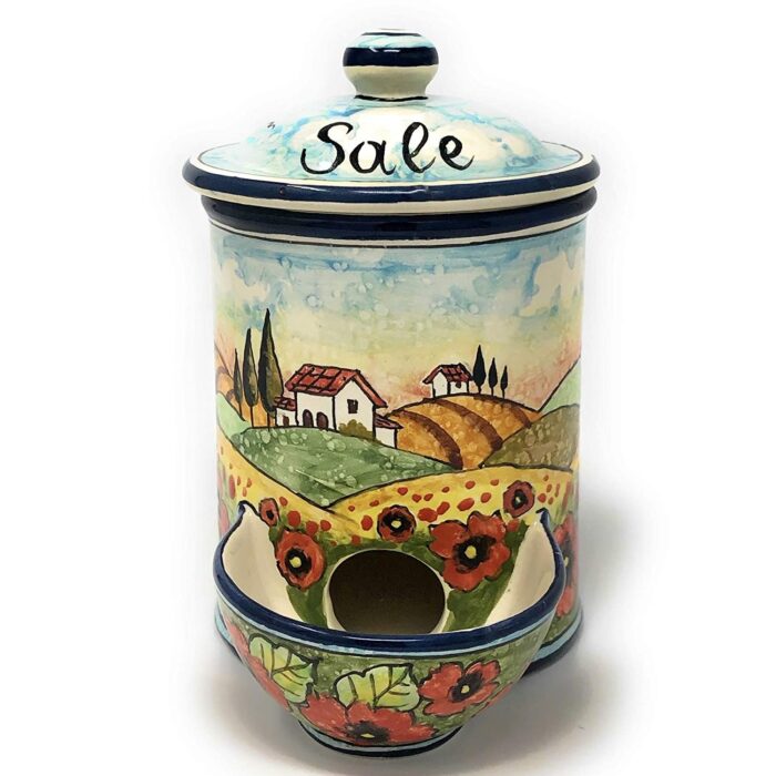 Jar salt Landscape poppies - Image 2