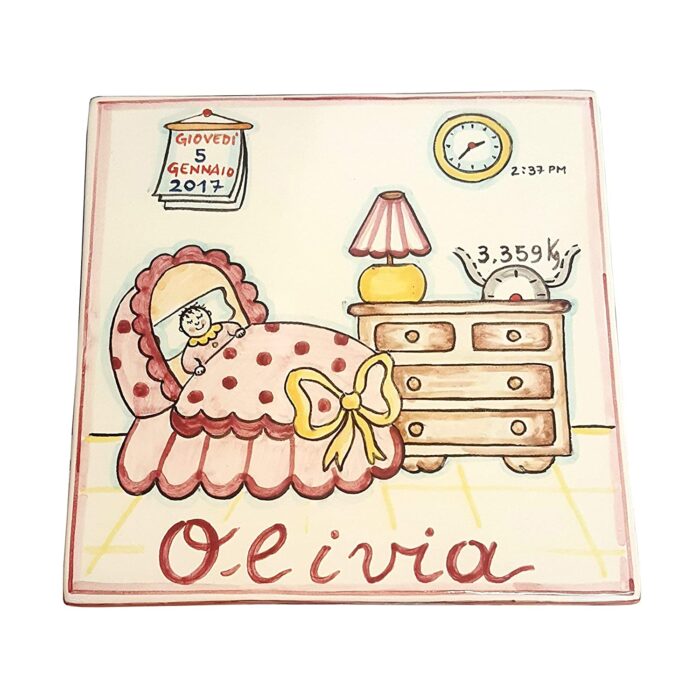 Tile Custom Birth Baby Male and Female - Image 5