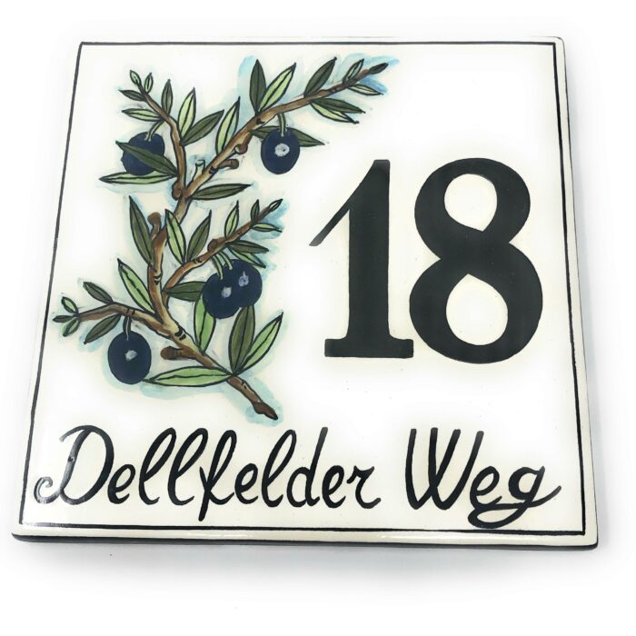 Number tile 7.87 Inch x 7.87 Inch - Image 2