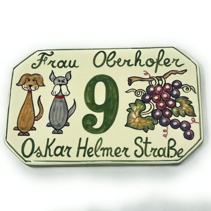 Number tile 7.87 Inch x 5.11 Inch - Image 5