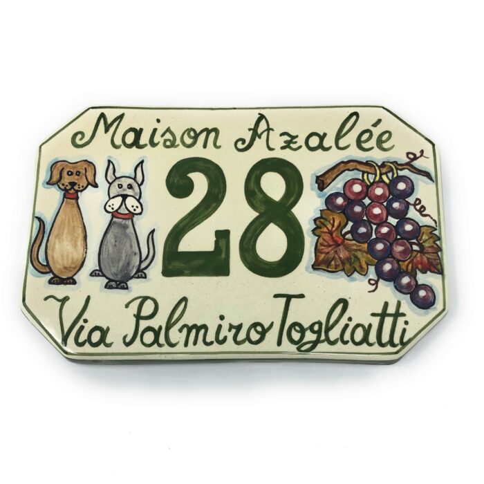 Number tile 7.87 Inch x 5.11 Inch - Image 2