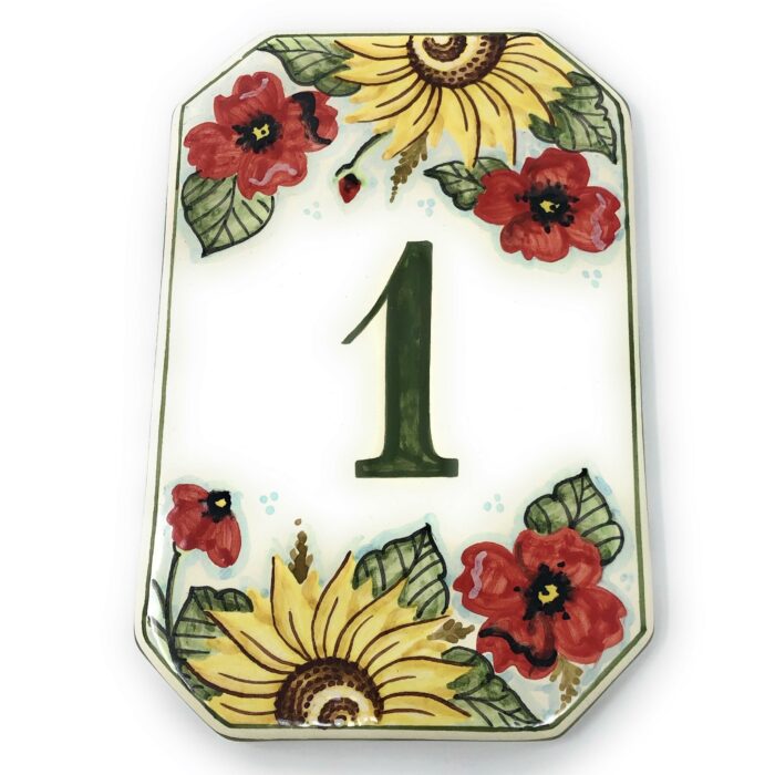 Number tile simple 9.06 Inch x 5.91 - Image 2