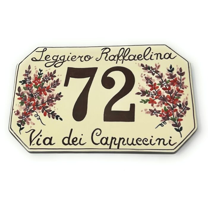 Number tile 9.06 Inch x 5.91 - Image 2