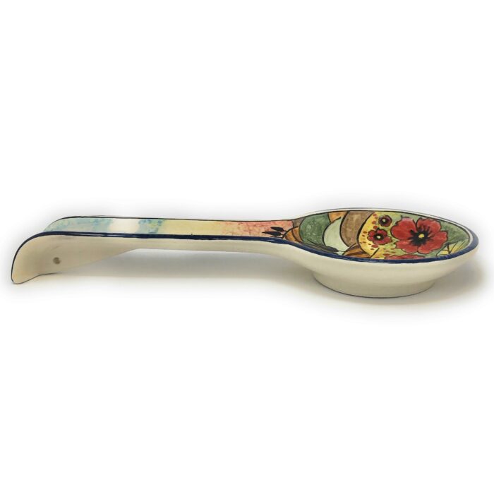 Spoon rest Landscape poppies - Image 2