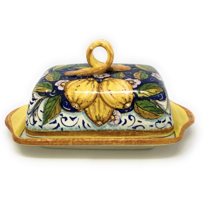 Butter dish Three lemons