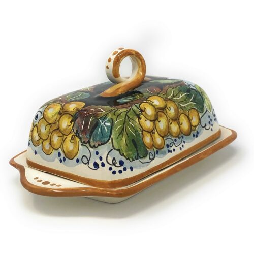 Butter dish Grape
