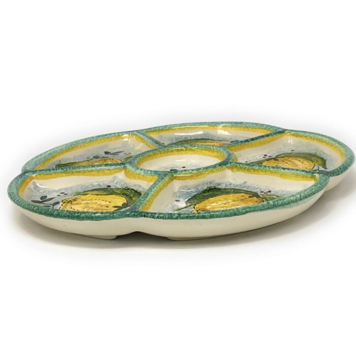 Appetizer tray Lemons white background - Image 2