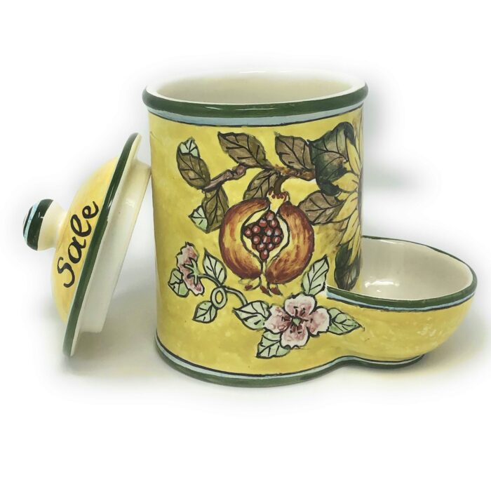 Jar salt Tuscan yellow - Image 3