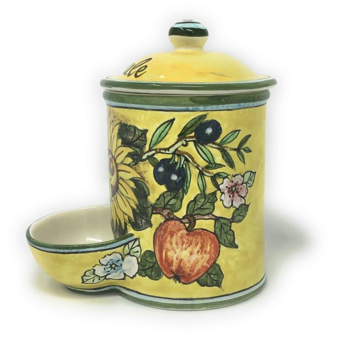 Jar salt Tuscan yellow - Image 2