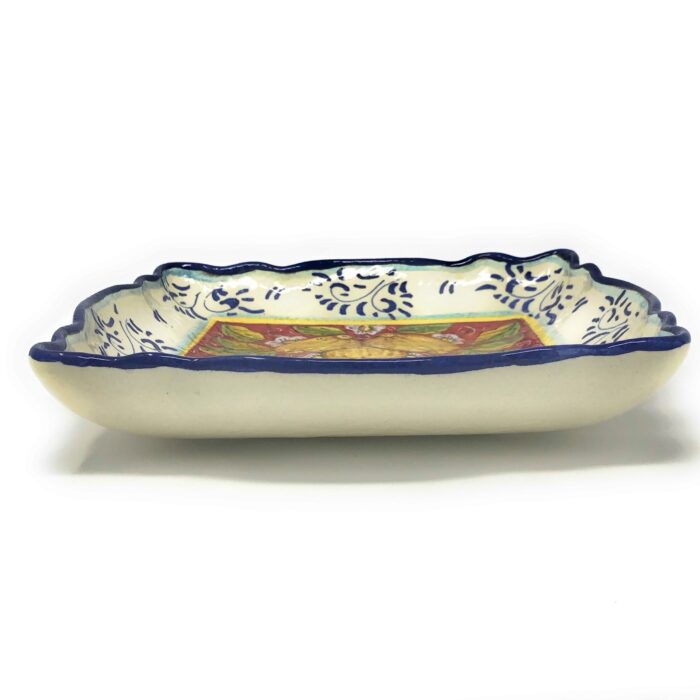 Bowl Lemons red background - Image 2