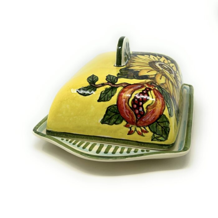 Butter dish tuscan yellow - Image 2