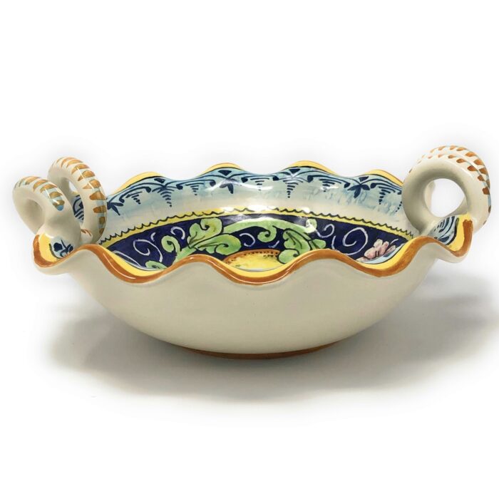 Bowl Lemons blue background - Image 2